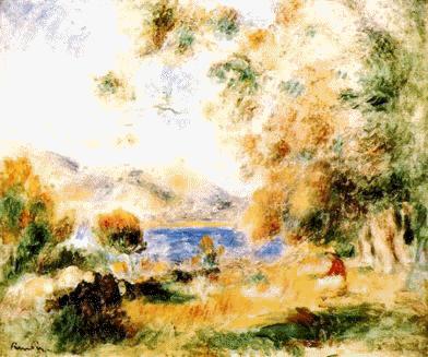 Pierre Renoir Environs de Cagnes China oil painting art